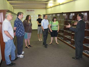 Exhibit Opening Tour